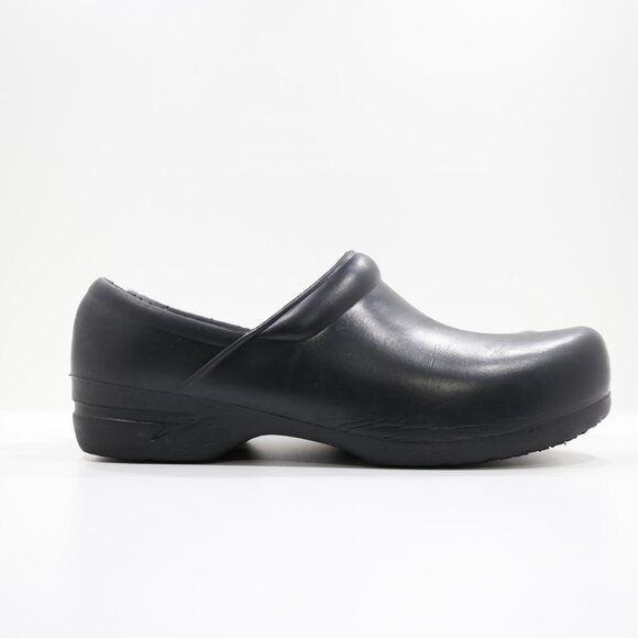 Anywear Guardian Angel Black Rubber Lightweight Slip Resistant Work Clogs - 9 - Picture 3 of 7